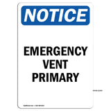 Emergency Vent Primary