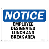 Employee Designated Lunch And Break Area