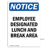 Employee Designated Lunch And Break Area