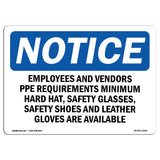 Employees And Vendors PPE Requirements Minimum