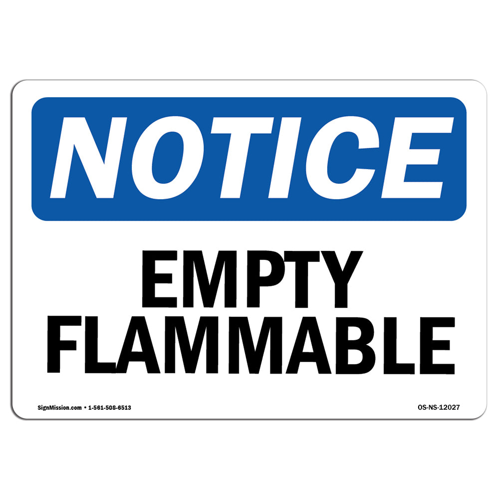 Empty Flammable