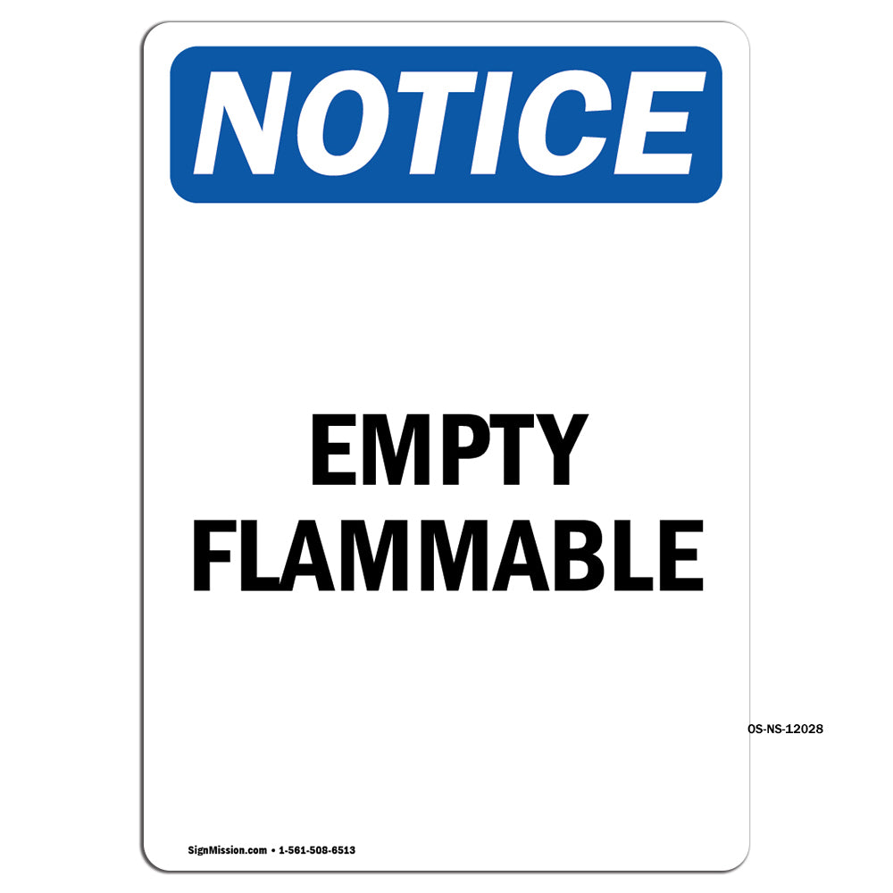 Empty Flammable