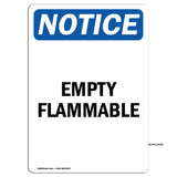 Empty Flammable