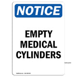 Empty Medical Cylinders