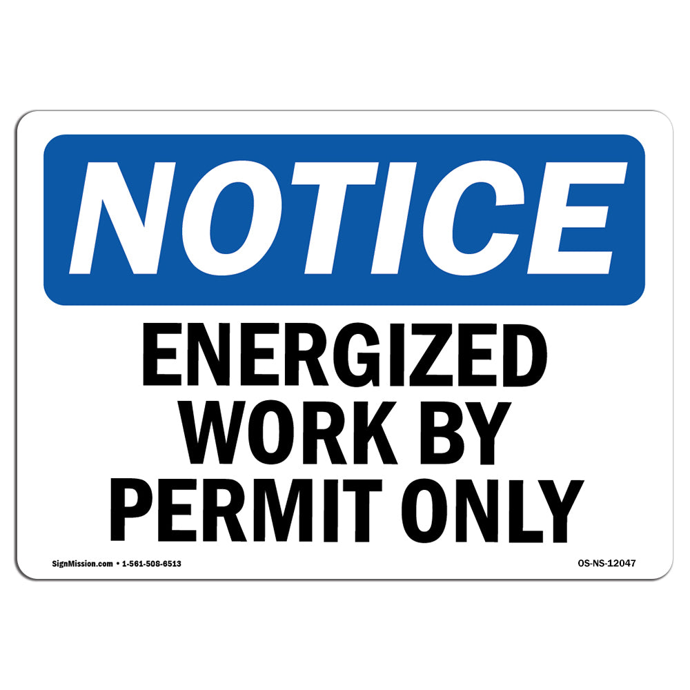 Energized Work By Permit Only
