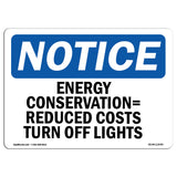 Energy Conservation = Reduced Costs Turn