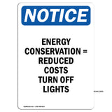Energy Conservation = Reduced Costs Turn