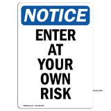 Enter At Your Own Risk