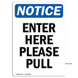 Enter Here Please Pull