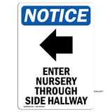 Enter Nursery Through Side Hallway