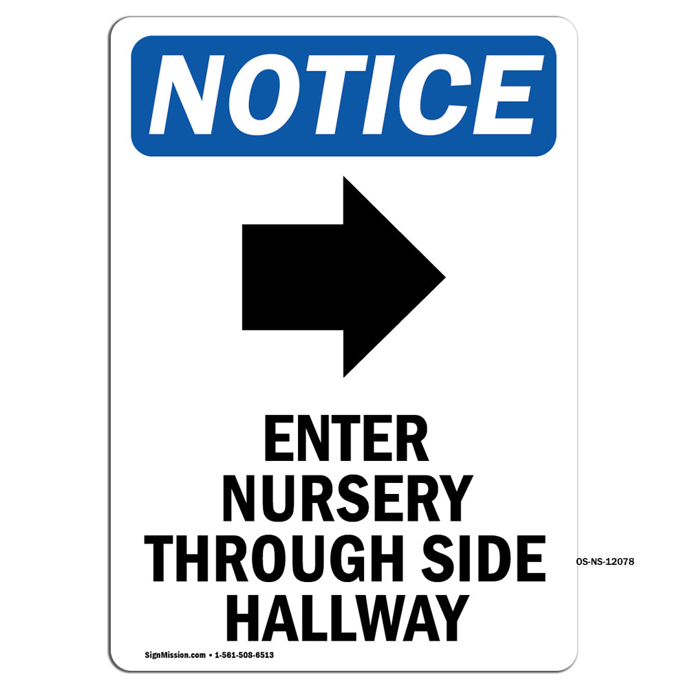 Enter Nursery Through Side Hallway