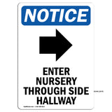 Enter Nursery Through Side Hallway