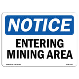 Entering Mining Area
