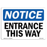 Entrance This Way