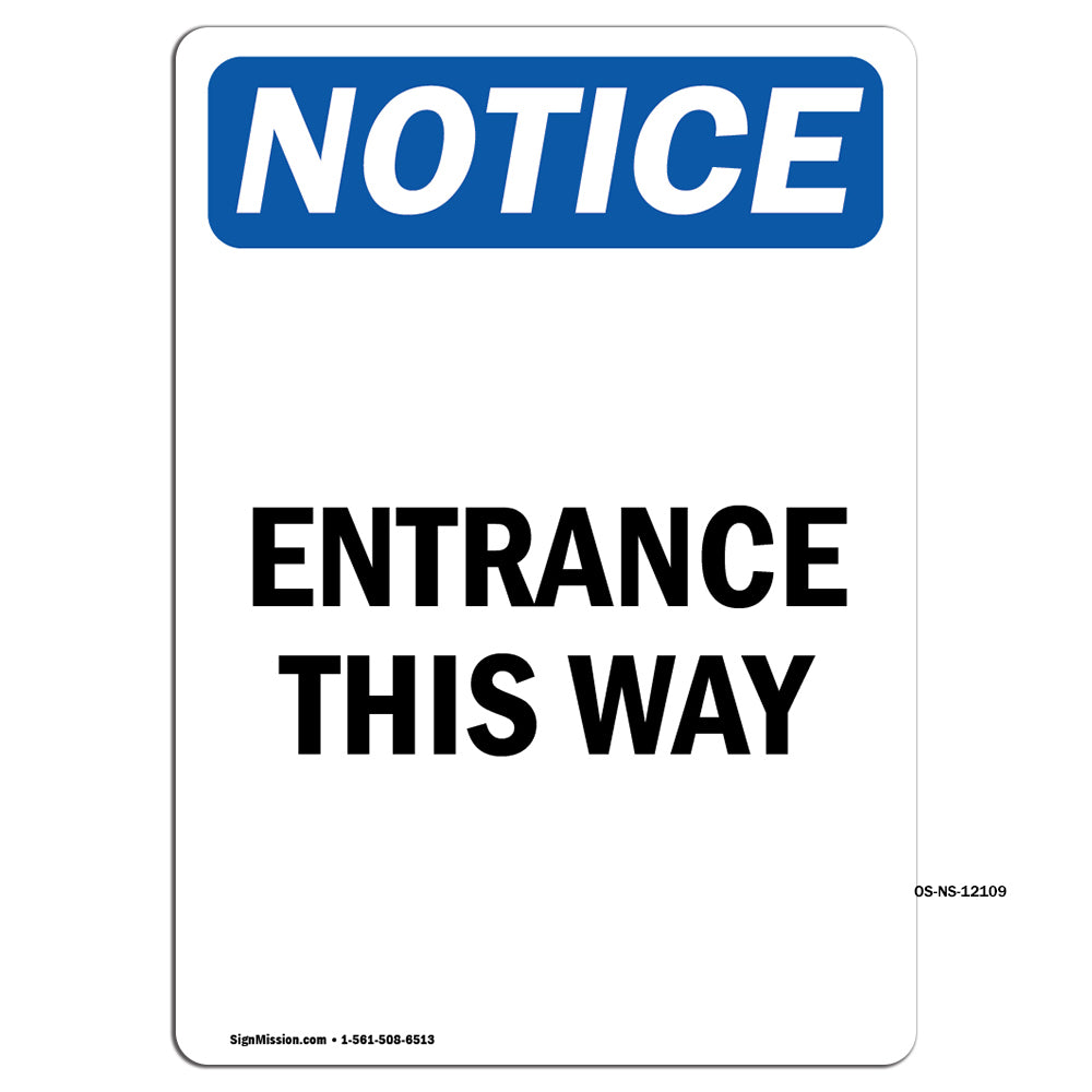 Entrance This Way