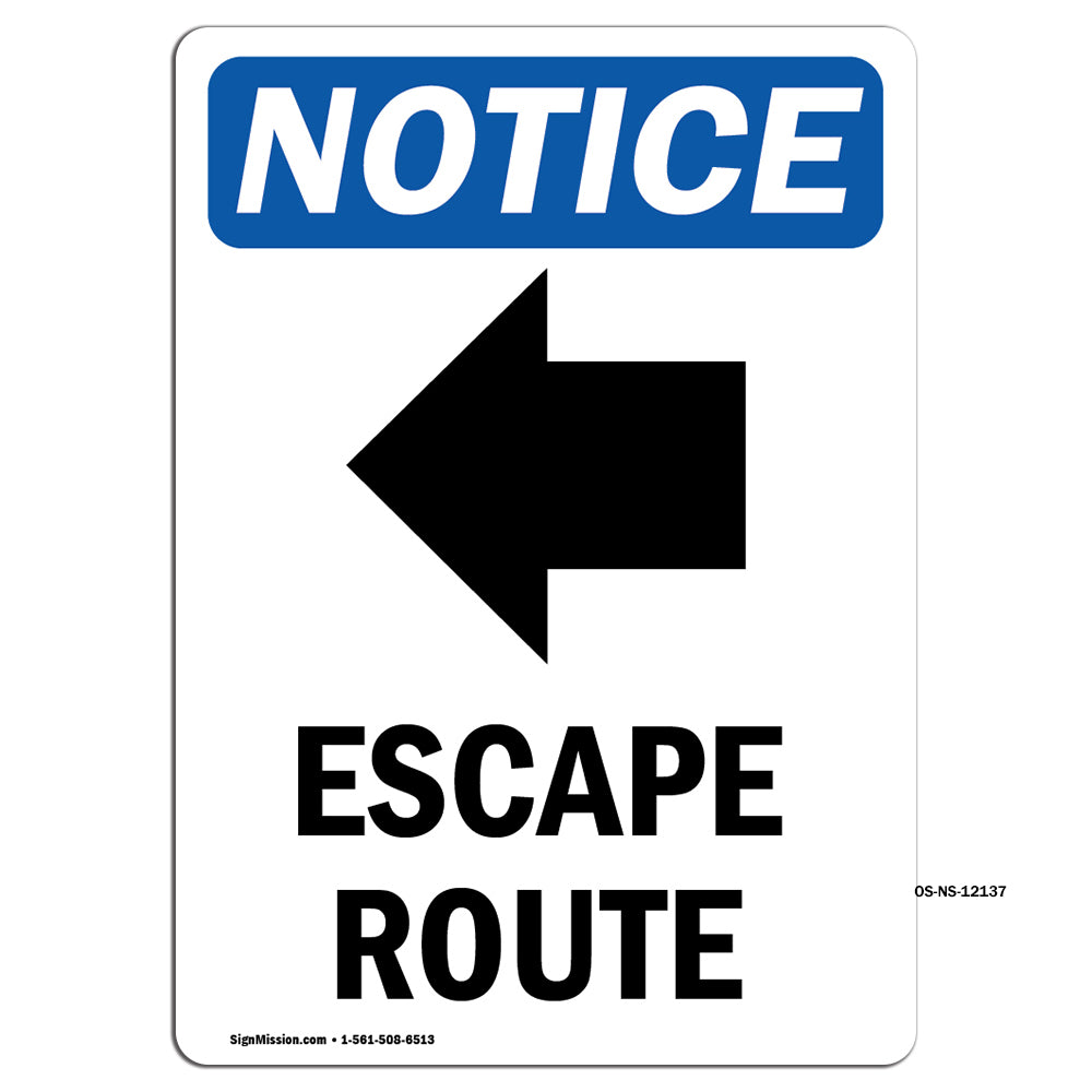 Escape Route [Left Arrow]