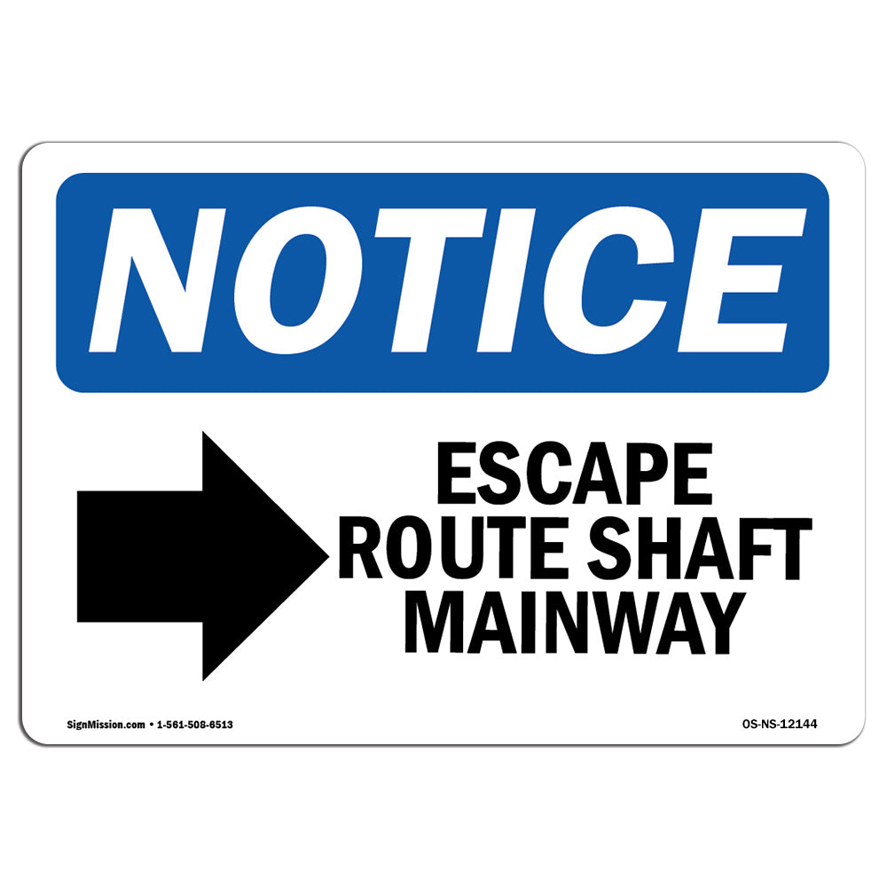 Escape Route Shaft Manway [Right