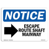 Escape Route Shaft Manway [Right