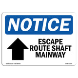 Escape Route Shaft Manway [Up Arrow]