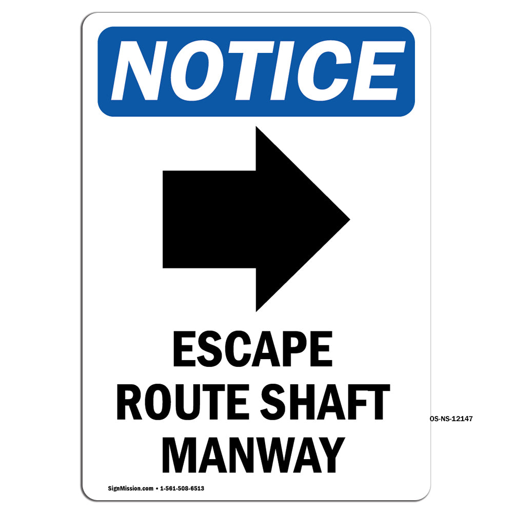 Escape Route Shaft Manway [Right