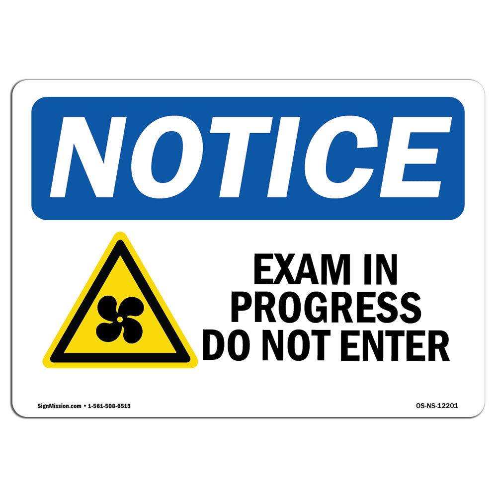 Exam In Progress Do Not Enter