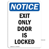 Exit Only Door Is Locked