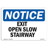 Exit Open Slow Stairway