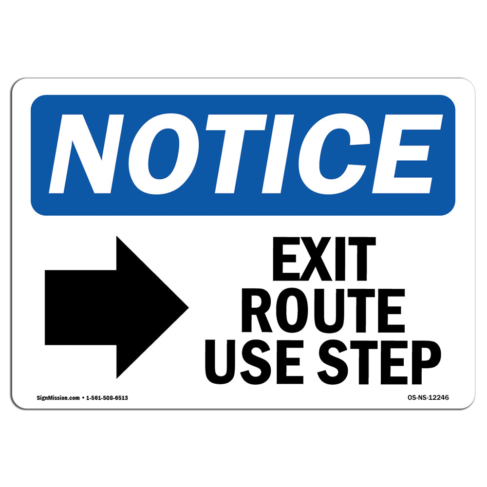 Exit Route Use Step
