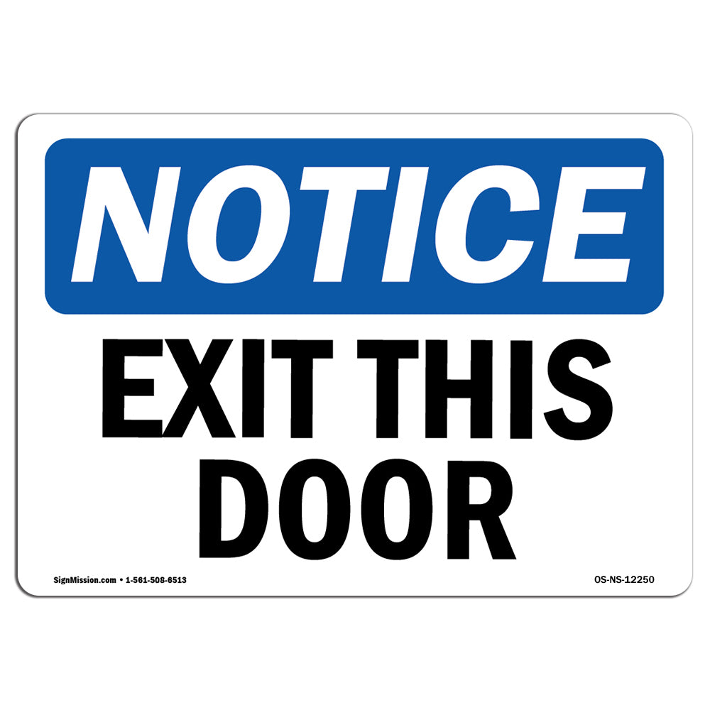Exit This Door