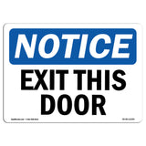 Exit This Door