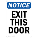 Exit This Door