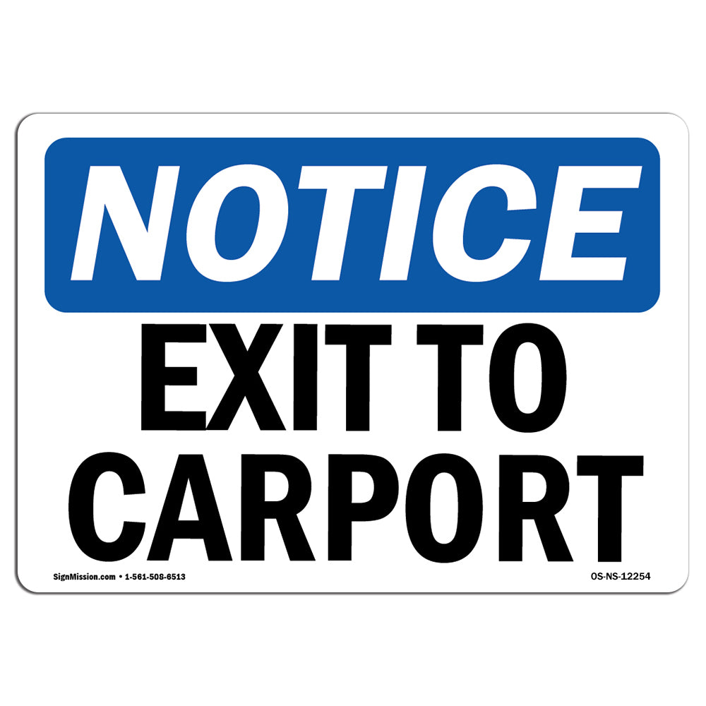 Exit To Carport