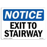 Exit To Stairway