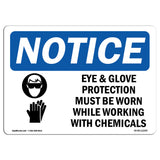 Eye & Glove Protection Must