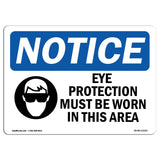 Eye Protection Must Be Worn