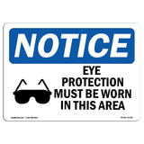 Eye Protection Must Be Worn