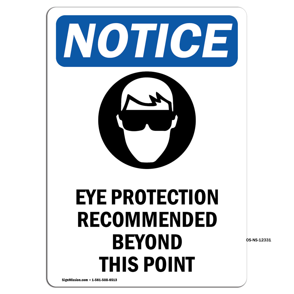Eye Protection Recommended Beyond