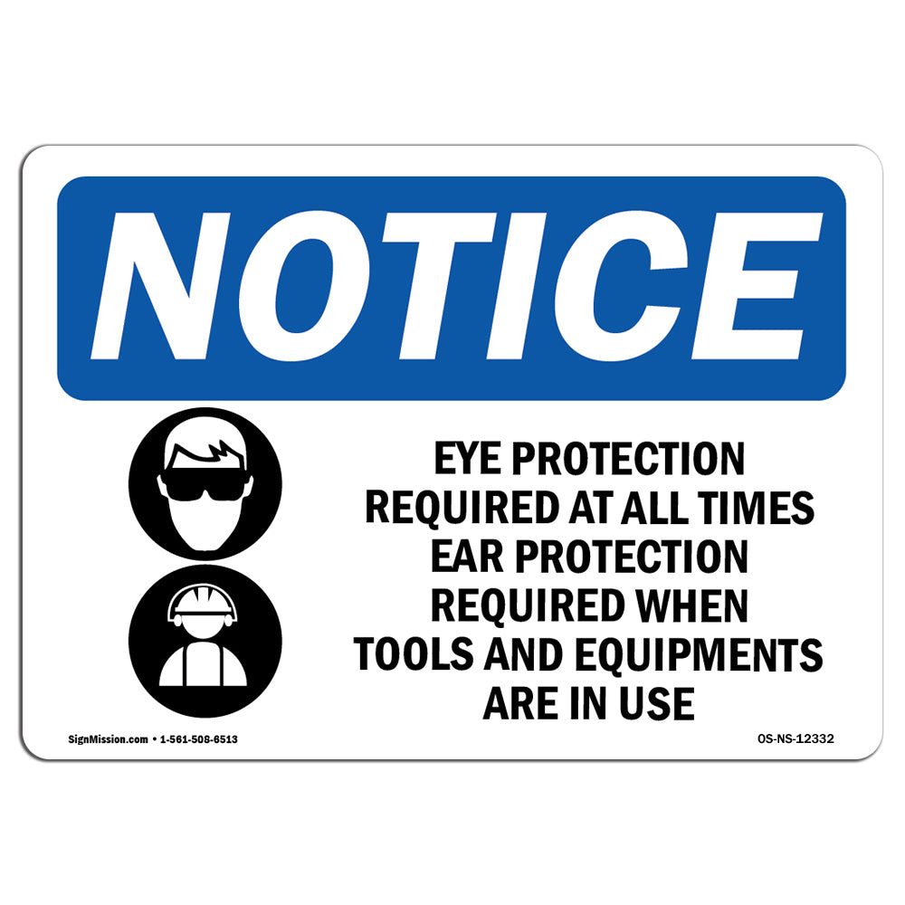 Eye Protection Required At All