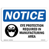 Eye Protection Required In Manufacturing