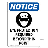 Eye Protection Required Beyond