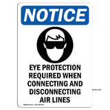 Eye Protection Required When
