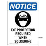 Eye Protection Required When Soldering