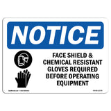 Face Shield & Chemical Resistant