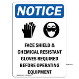 Face Shield & Chemical Resistant