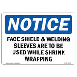 Face Shield & Welding Sleeves Are To Be