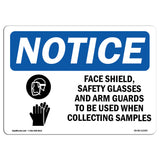 Face Shields, Safety Glasses