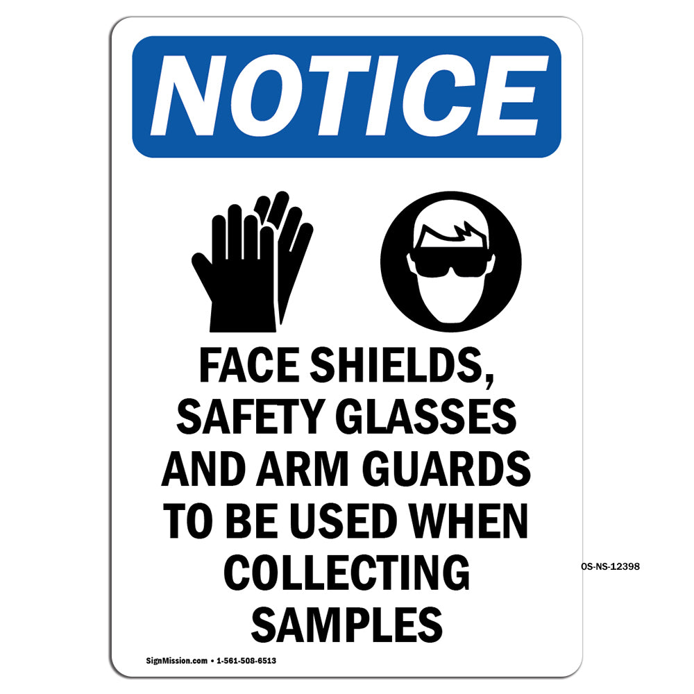 Face Shields, Safety Glasses