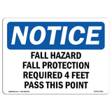 Fall Hazard Fall Protection Required 4 Feet