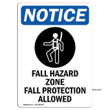 Fall Hazard Zone Fall Protection
