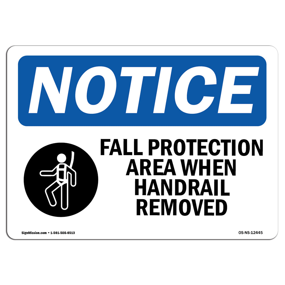 Fall Protection Area When Handrail